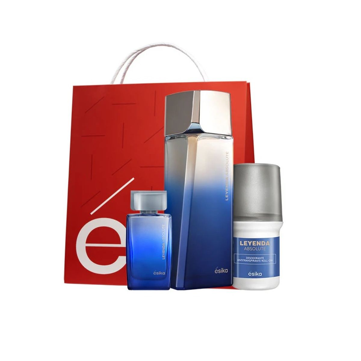 ESIKA - Perfume Leyenda y mini leyenda con desodorante roll on  Esika
