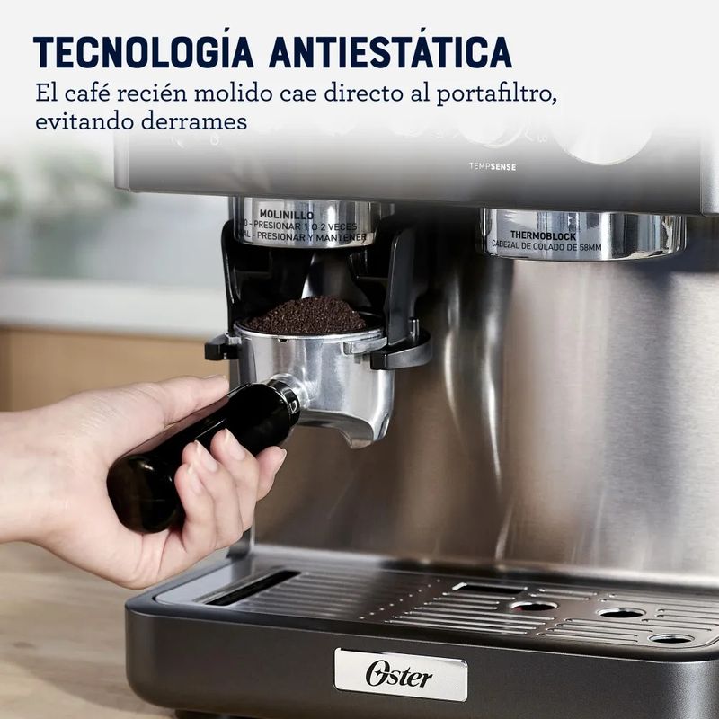 OSTER - Cafetera Oster®para Espresso Perfect Brew BVSTEM7301 053