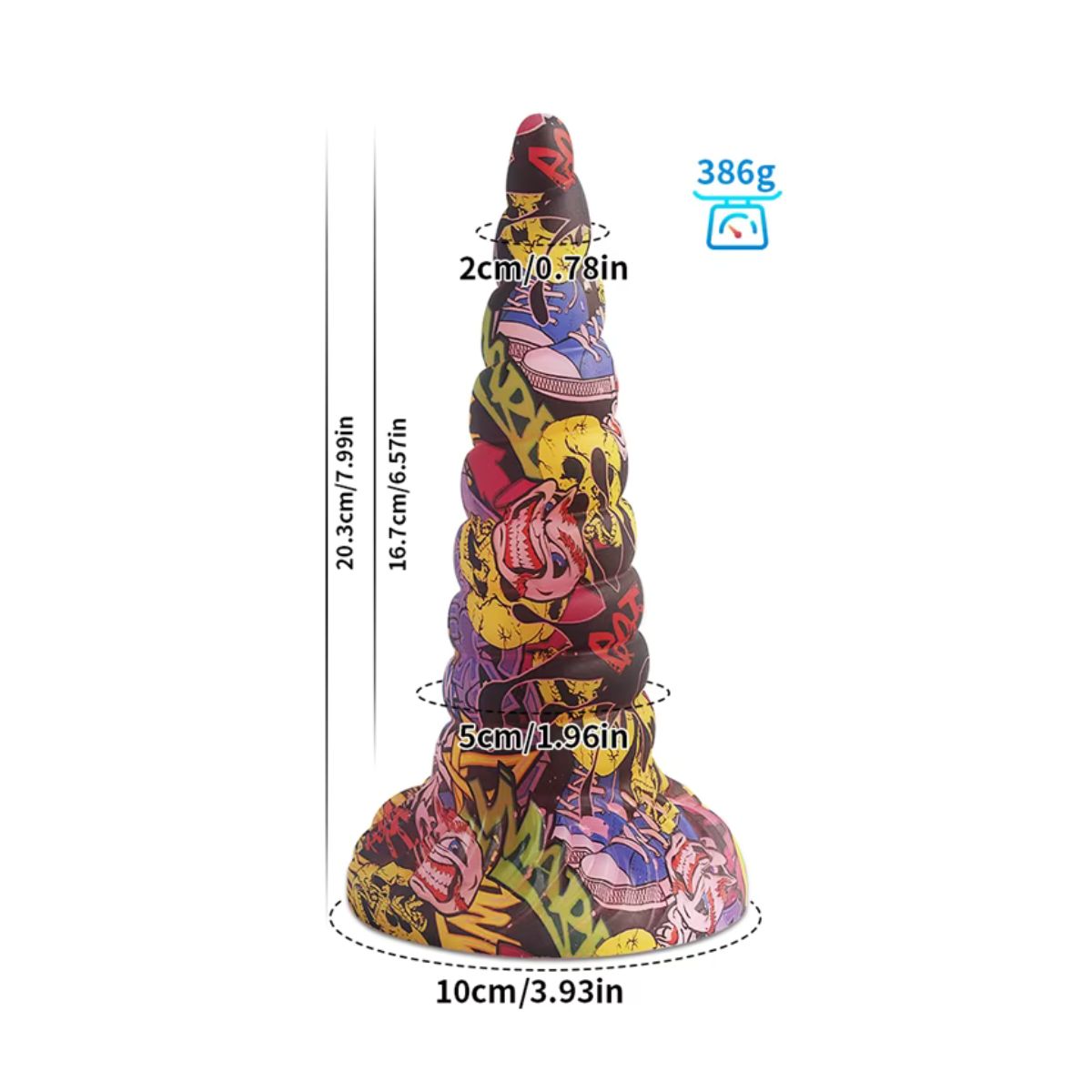 GENERICO - Dildo colorful alien - A