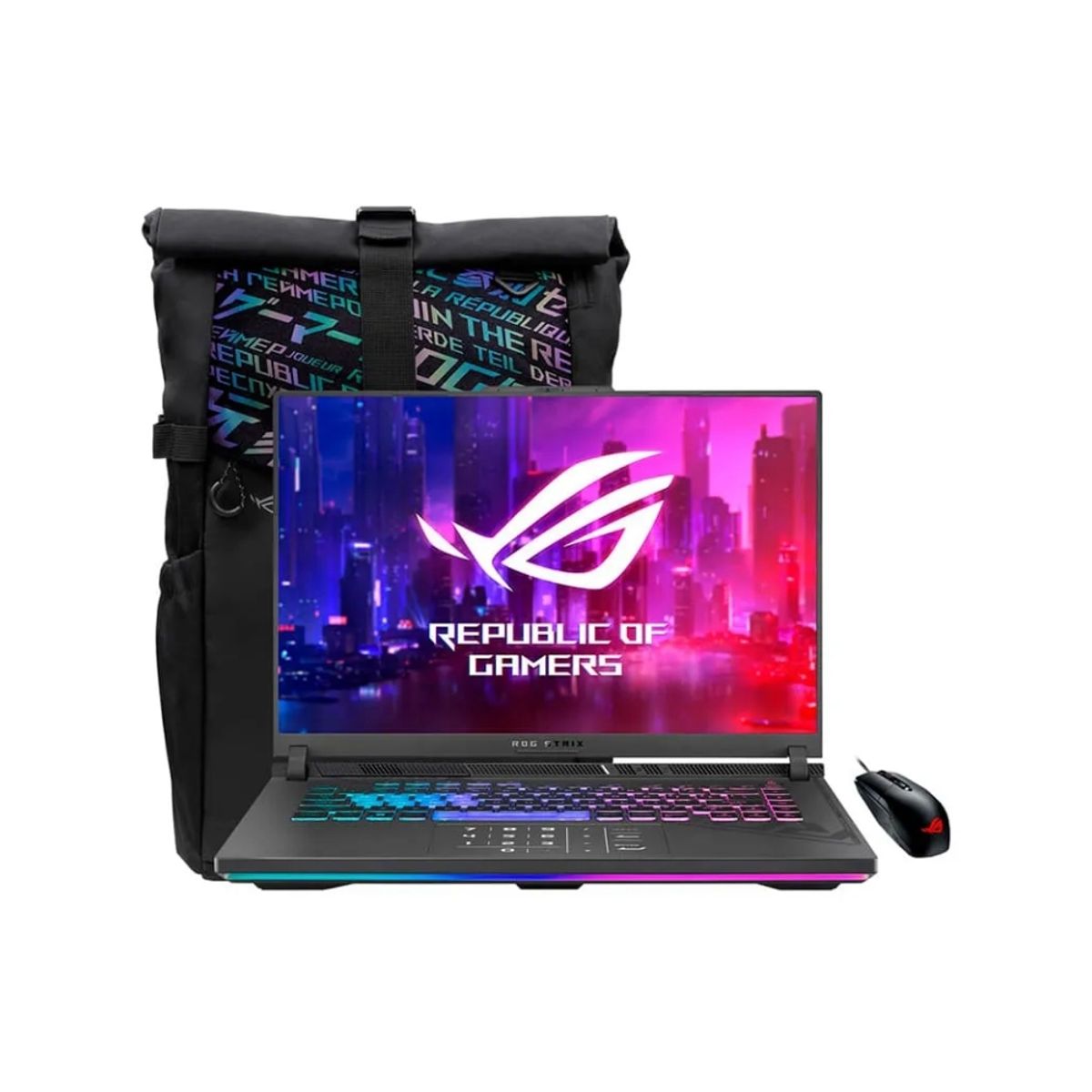 ASUS - Laptop Asus ROG STRIX G614JVR-N3063W Intel Core i9-14900HX 16GB RAM 1TB SSD RTX 4060-8GB 16"  WUXGA