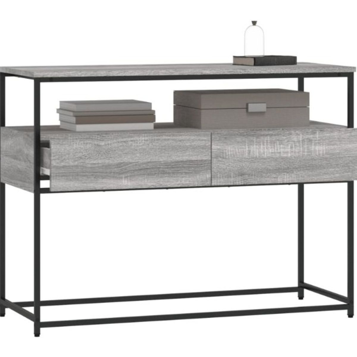 STARHOME - Arrimo Recibidor Consola Urbanik Ceniza 110 cm