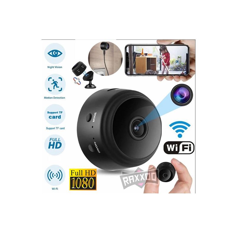 GENERICO - MINI CAMARA ESPIA A9 WIFI IMANTADA