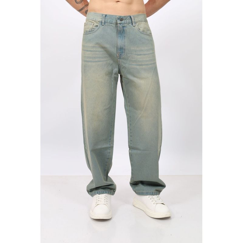 QH - PANTALÓN BAGGY LAVADO OXIDO PARA HOMBRE