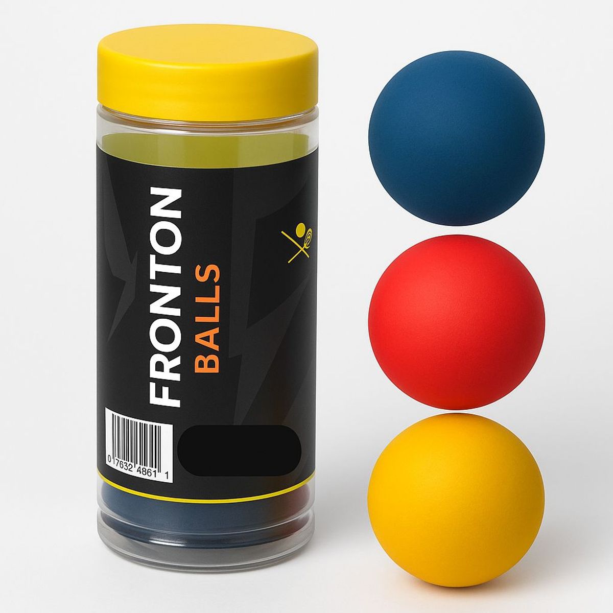 GENERICO - PELOTA FRONTON X 3 UNIDADES COLOR SURTIDO