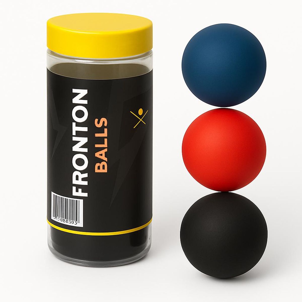 GENERICO - PELOTA FRONTON X 3 UNIDADES COLOR SURTIDO