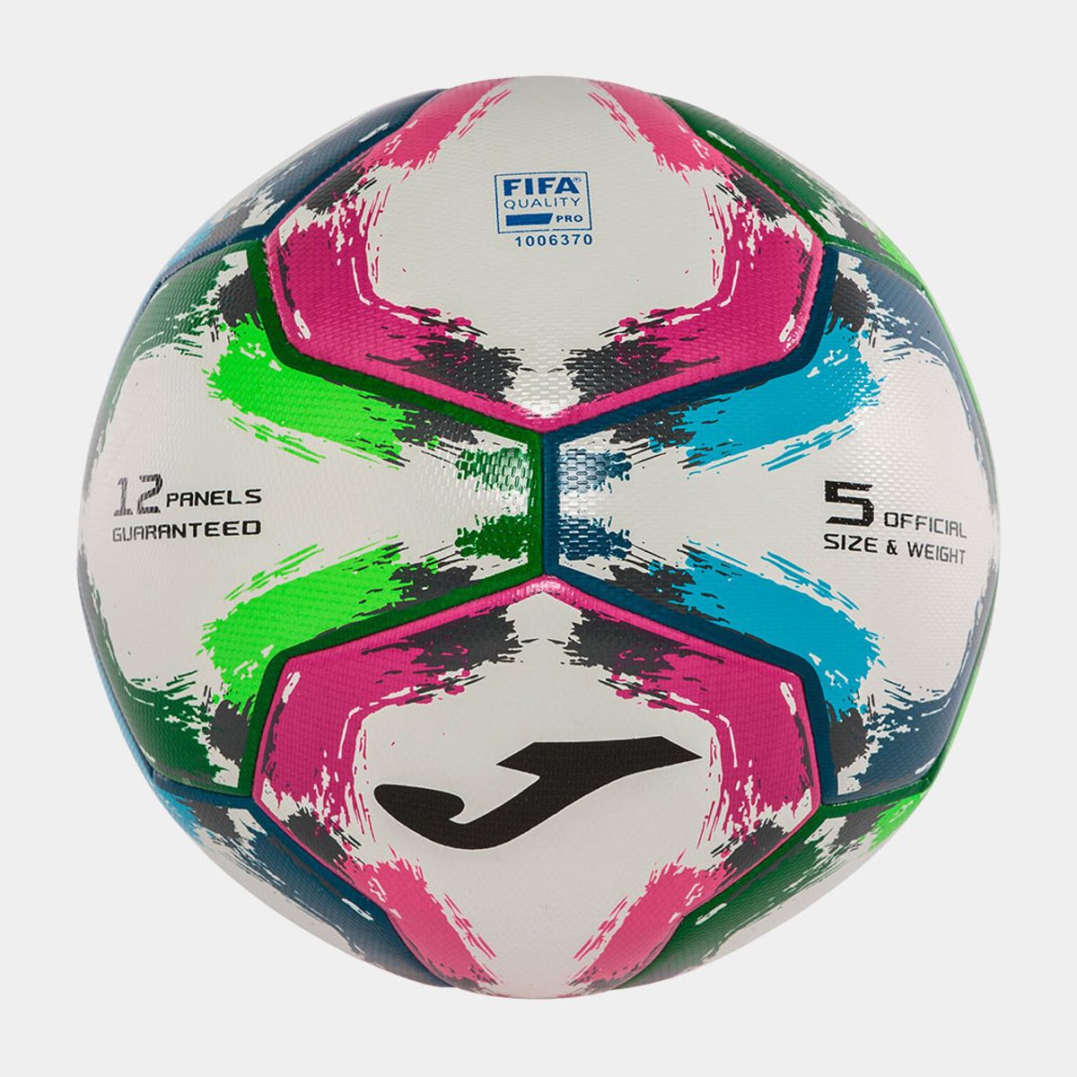 JOMA - Balón Fútbol Gioco II Blanco Fucsia Verde T5