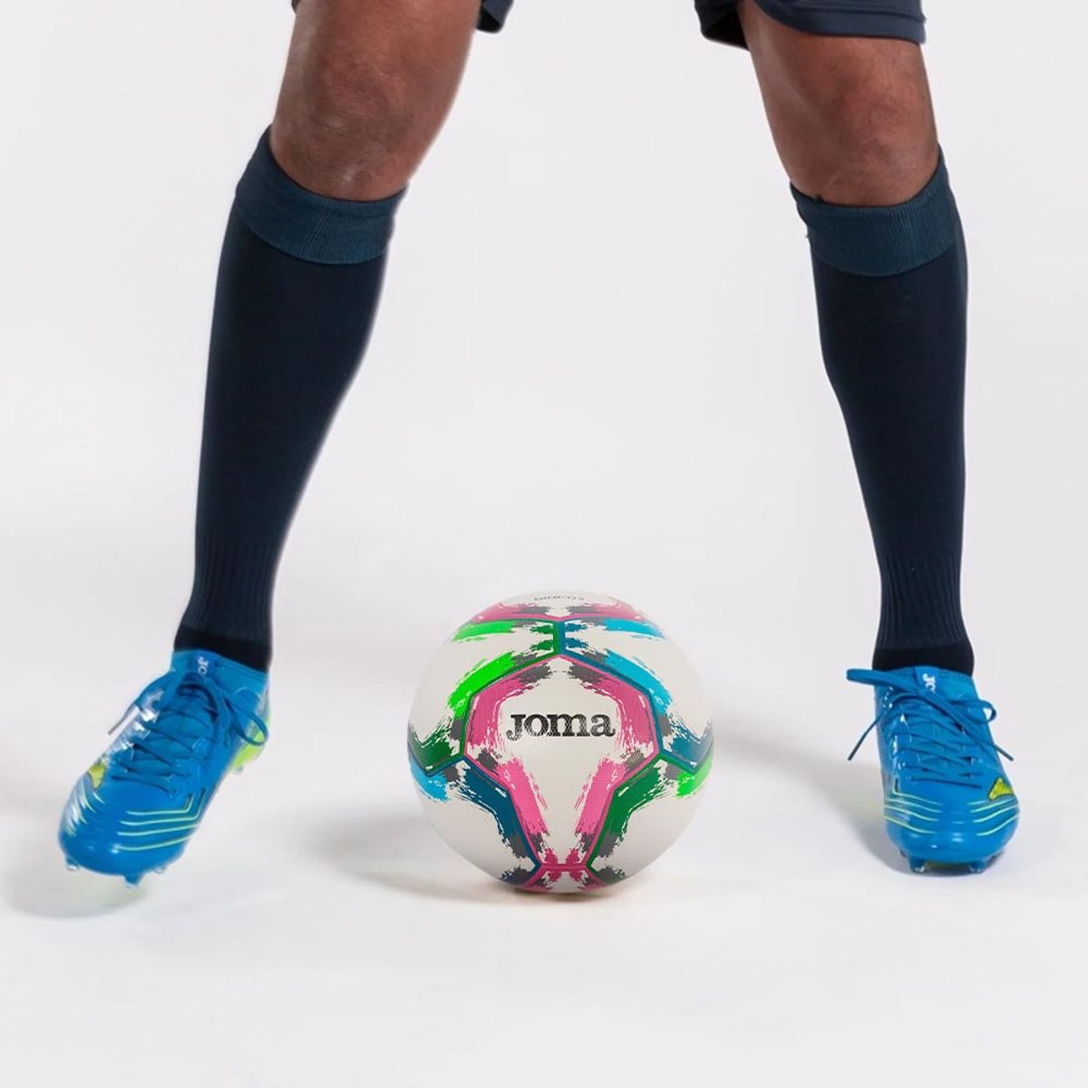 JOMA - Balón Fútbol Gioco II Blanco Fucsia Verde T5