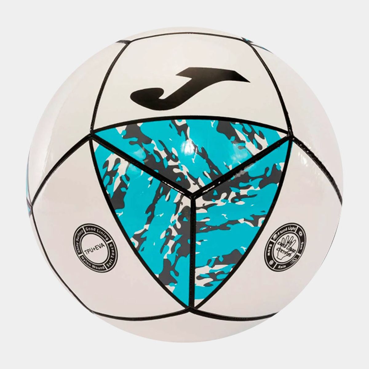 JOMA - Balón Fútbol Challenge II Blanco Turquesa T5