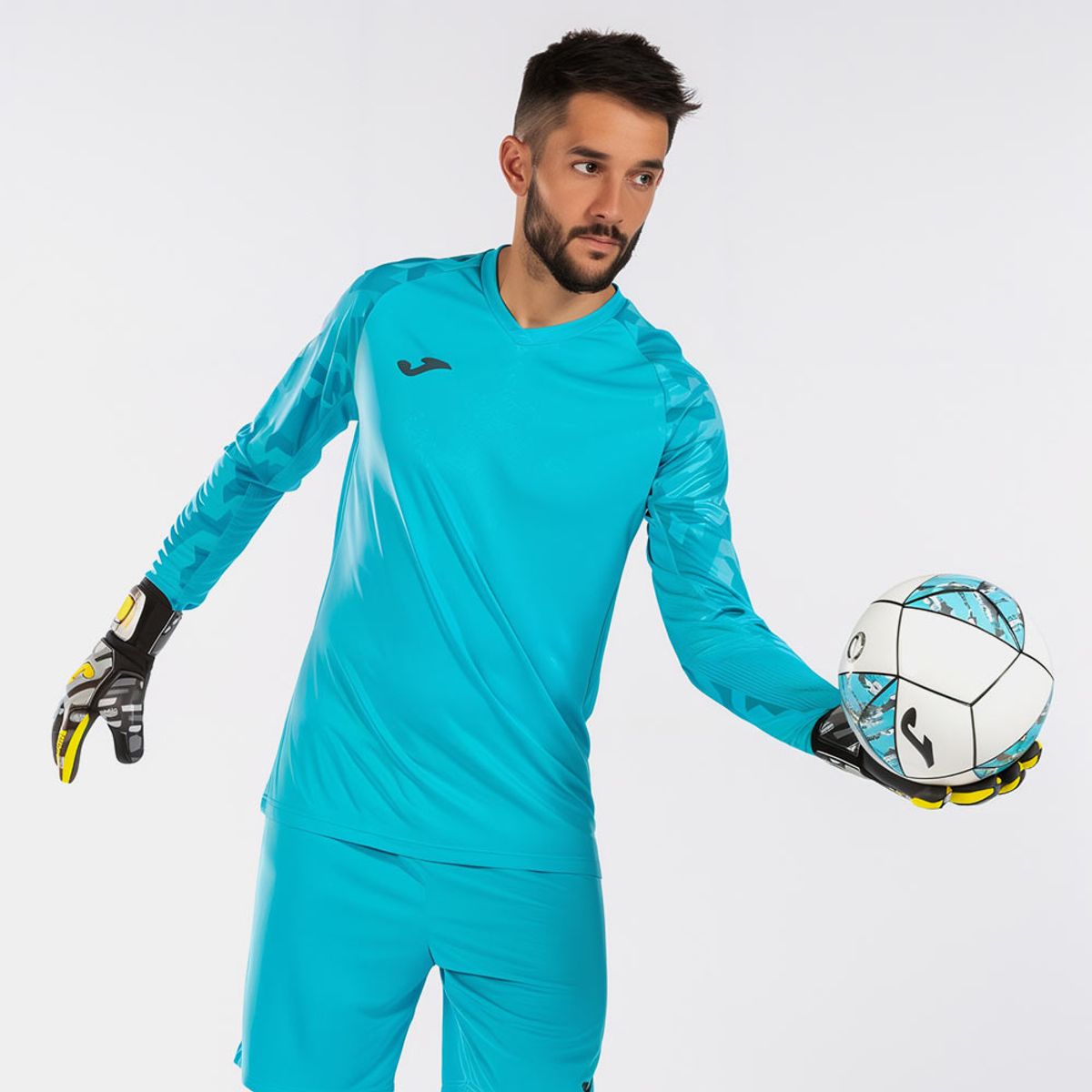 JOMA - Balón Fútbol Challenge II Blanco Turquesa T5