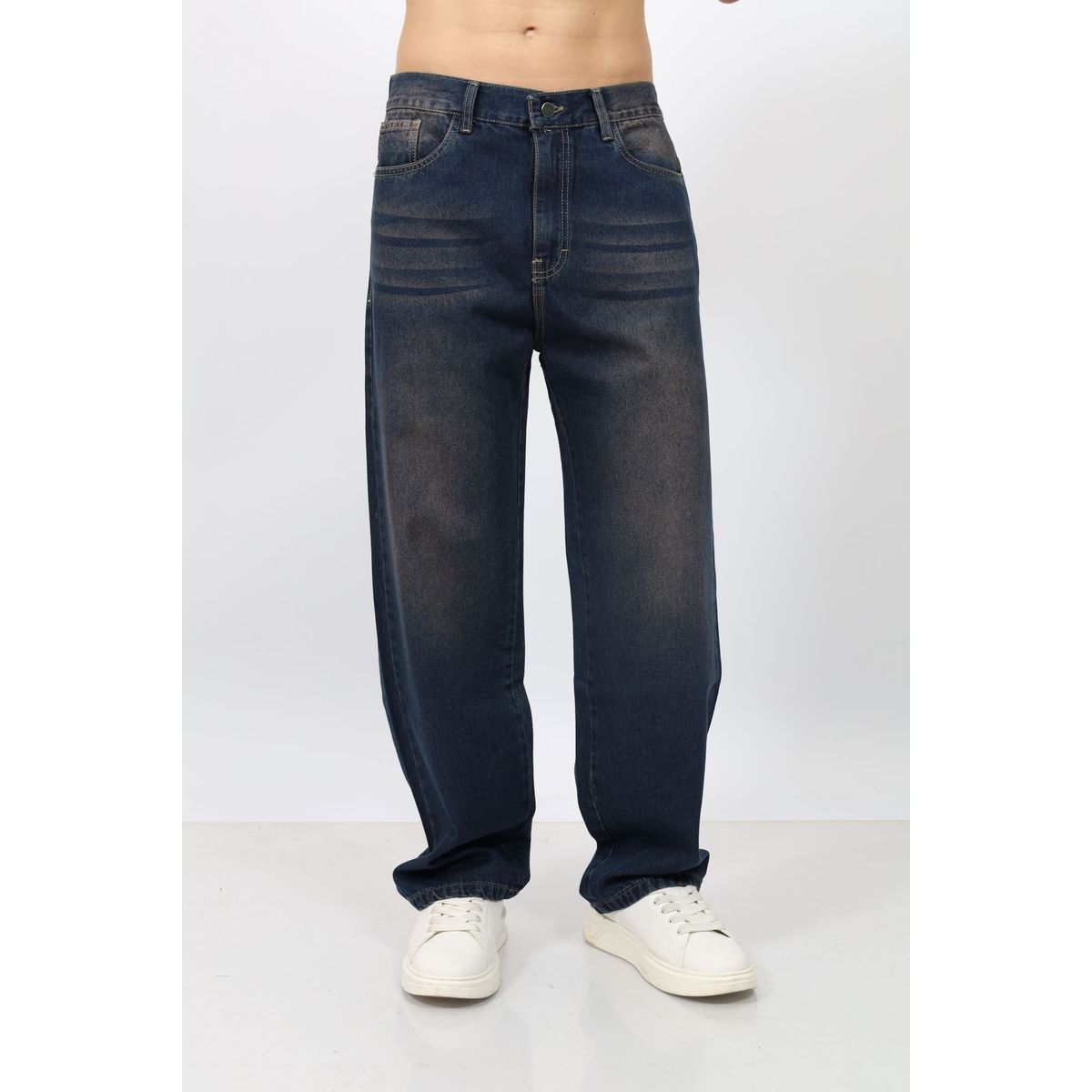 QH - PANTALÓN BAGGY LAVADO OXIDO PARA HOMBRE