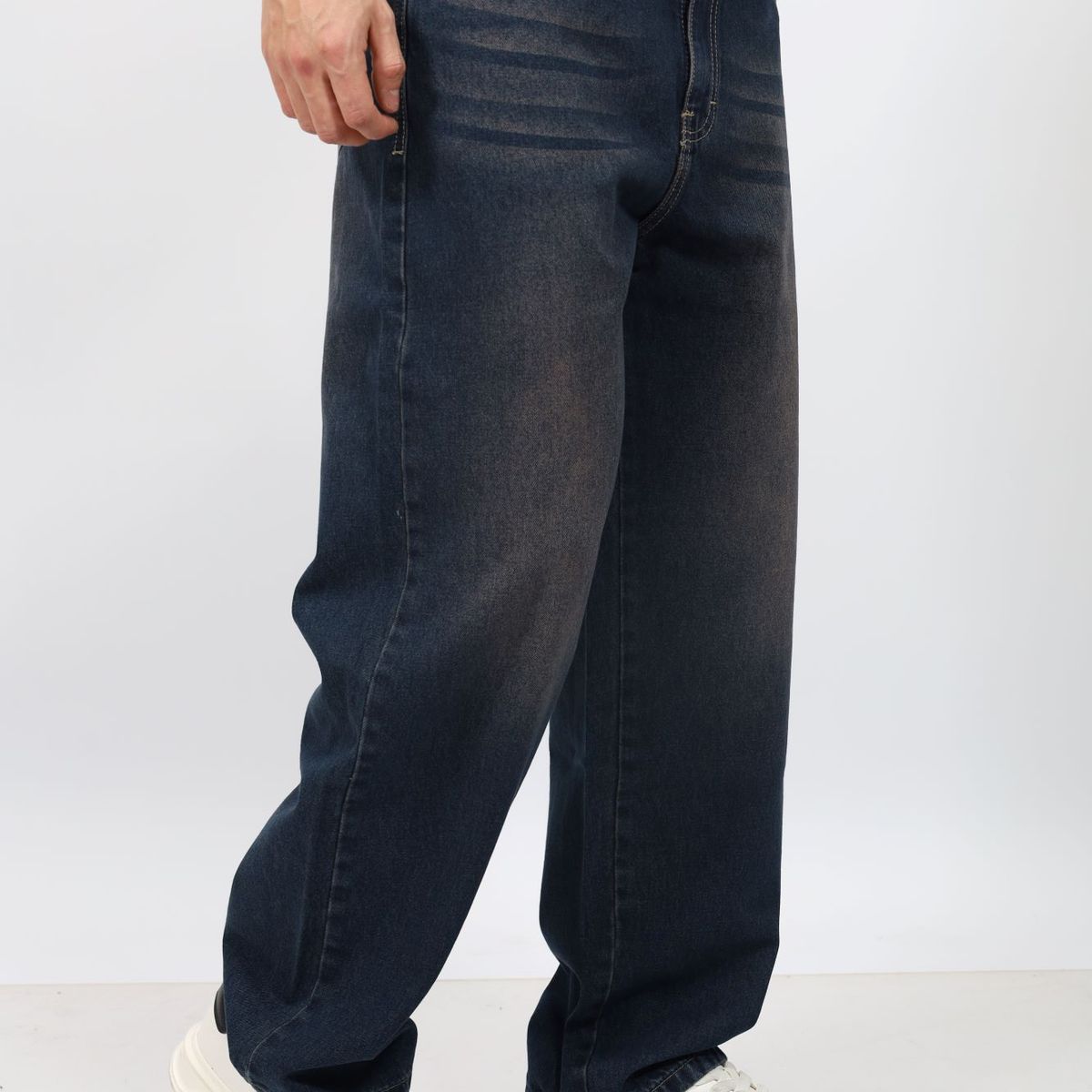 QH - PANTALÓN BAGGY LAVADO OXIDO PARA HOMBRE
