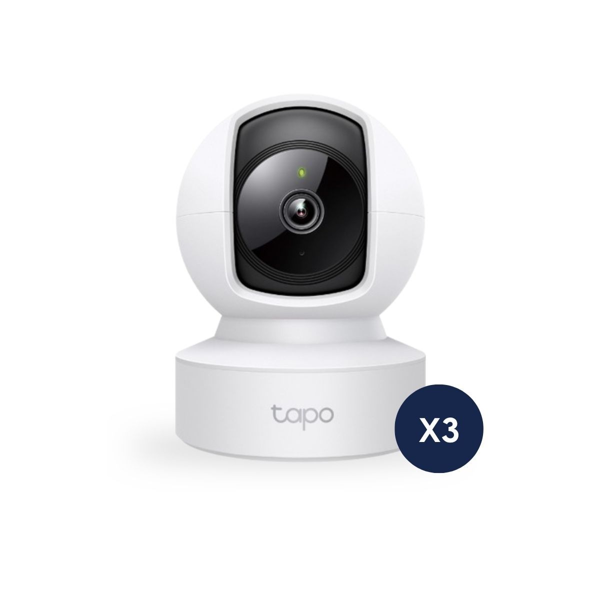 TP LINK - Kit de 3 Cámara de seguridad para interiores Tapo C202 Full HD - Tp-Link