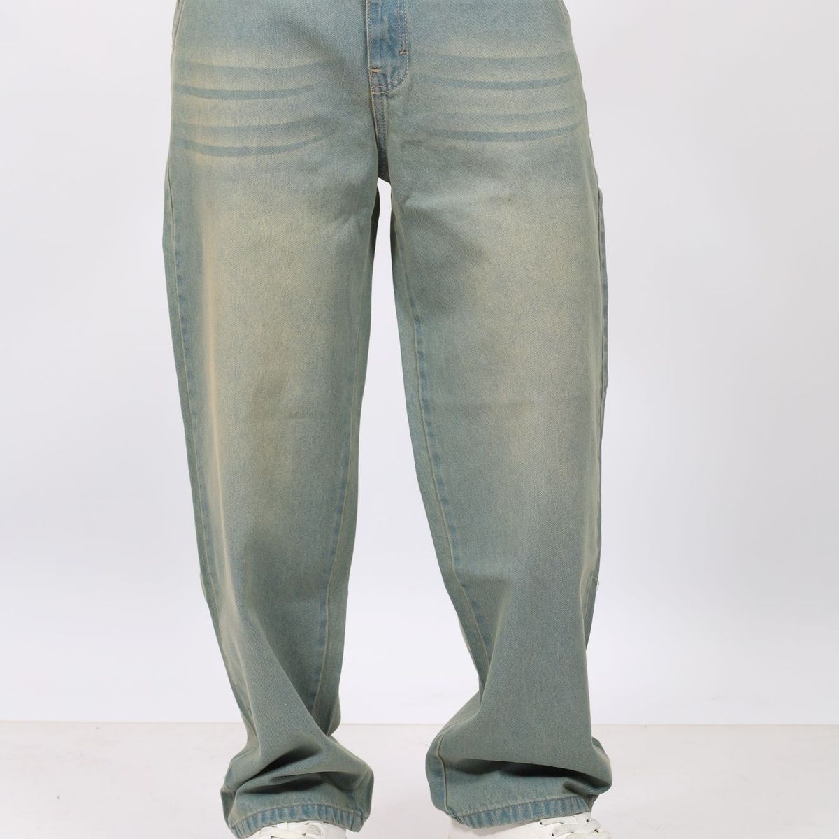 QH - PANTALÓN BAGGY LAVADO OXIDO II PARA HOMBRE