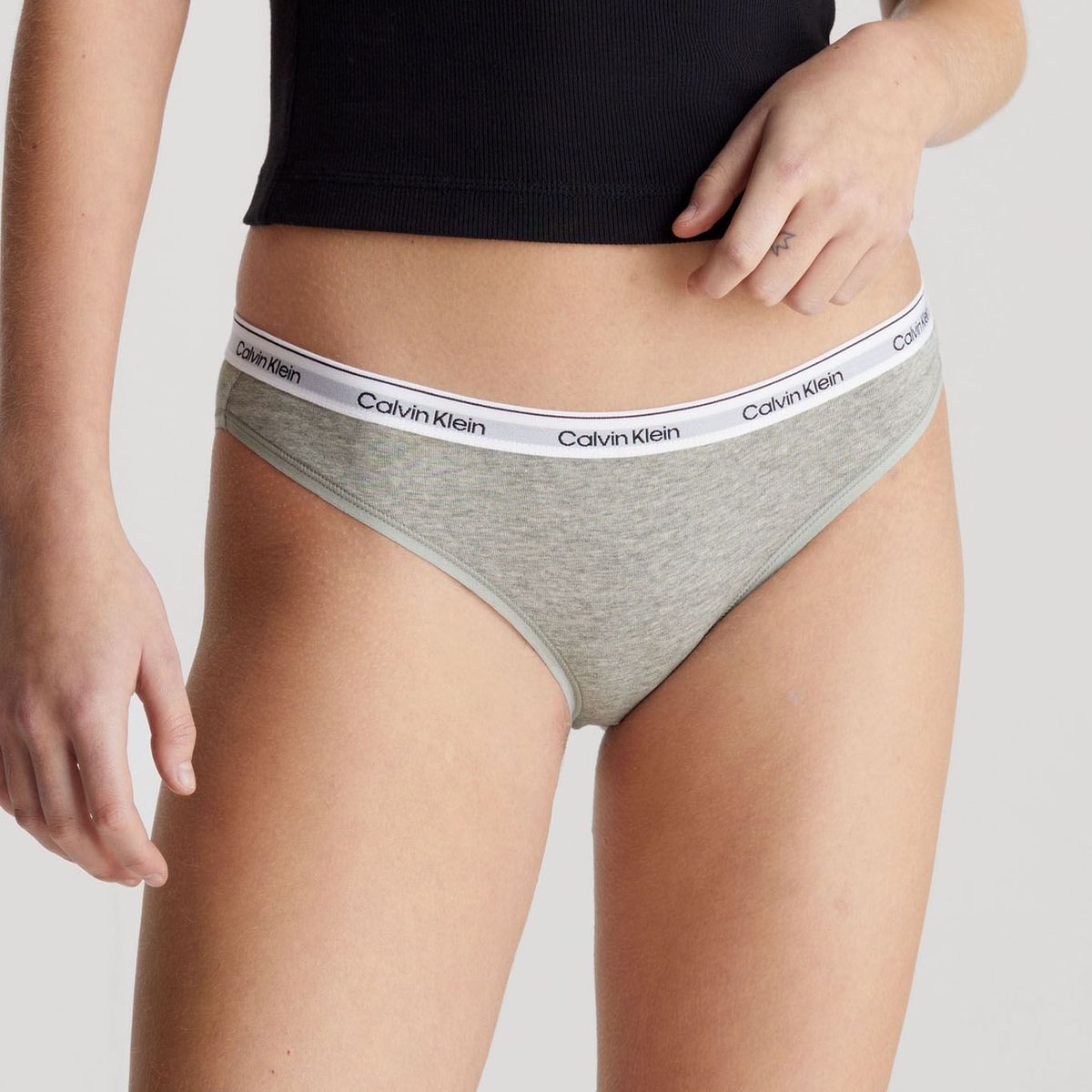 CALVIN KLEIN - PANTY TABLE MODERN LOGO (MPP) - BIKINI (LOW-RISE)