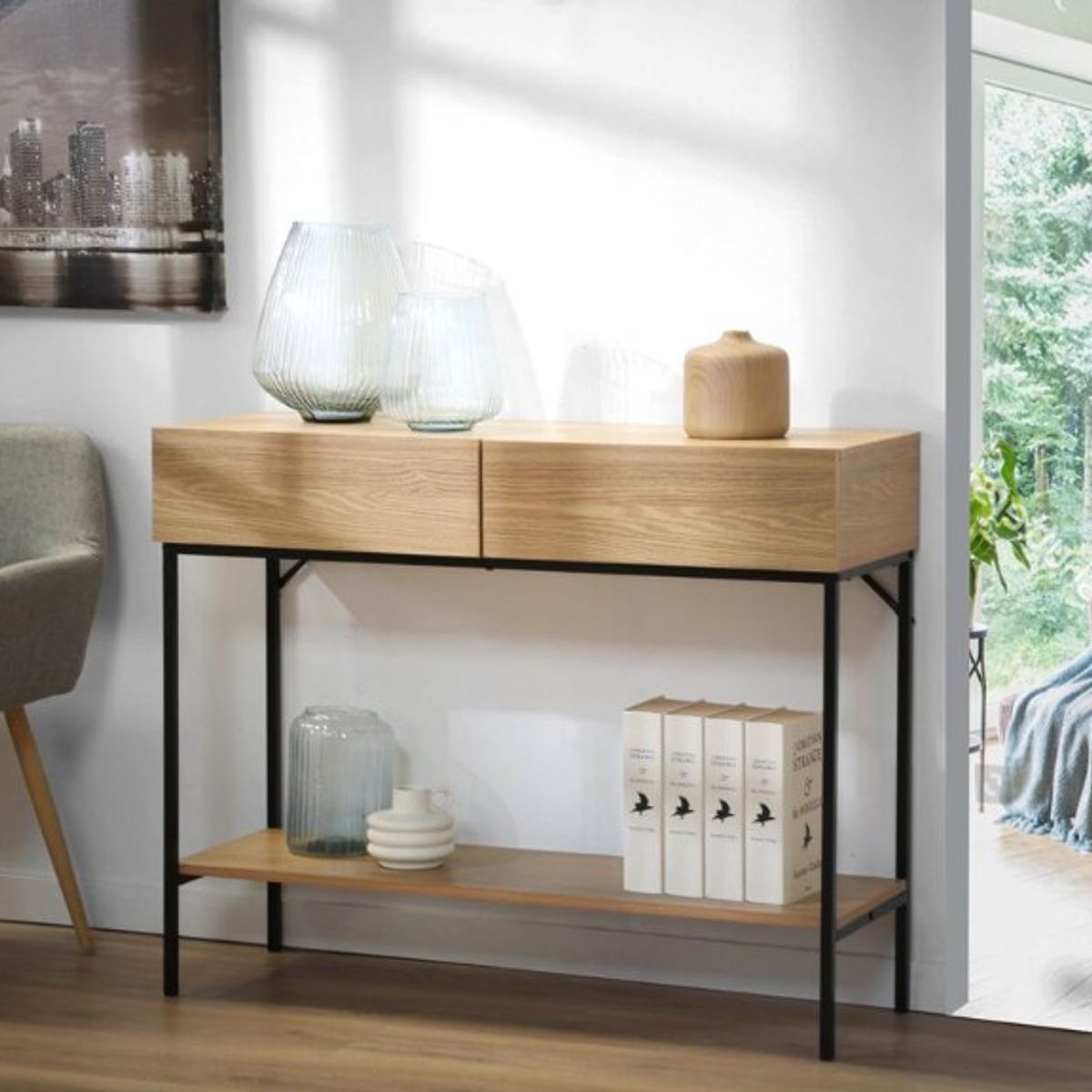 STARHOME - Arrimo Recibidor Consola Arko Duna 110 cm