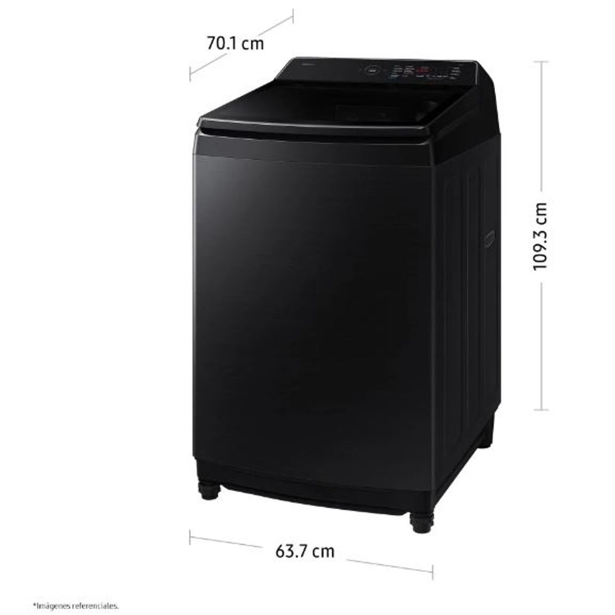 SAMSUNG - Lavadora Automatica Samsung Wa80F21B9Bpe 21K Negro