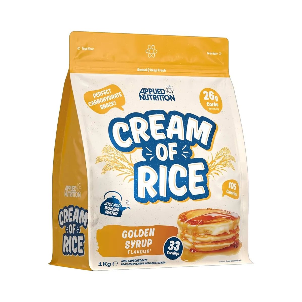 APPLIED NUTRITION - Crema de Arroz Applied Nutrition - Golden 1KG 33Serv