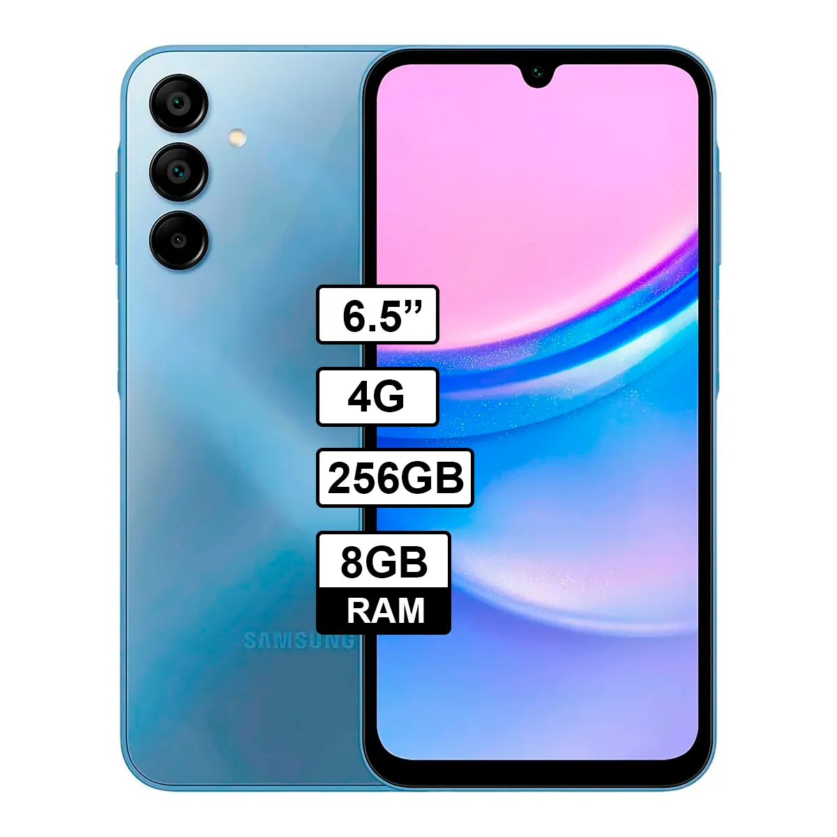 SAMSUNG - CELULAR GALAXY A15 8GB 256GB - AZUL