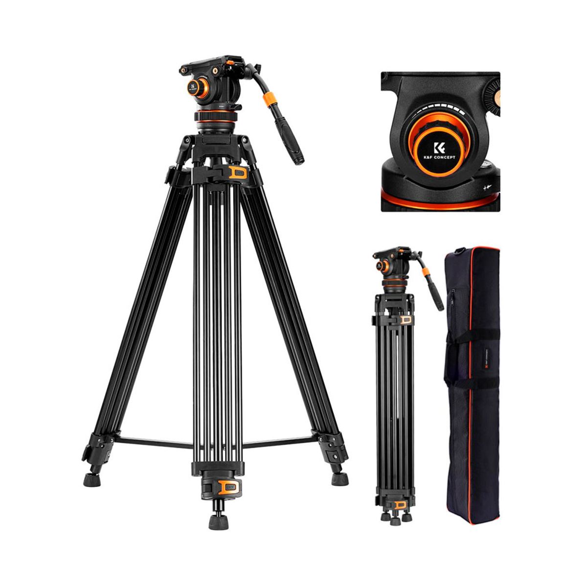 K&F CONCEPT - Tripode K&F Concept  KF09.148 VA3-BV20