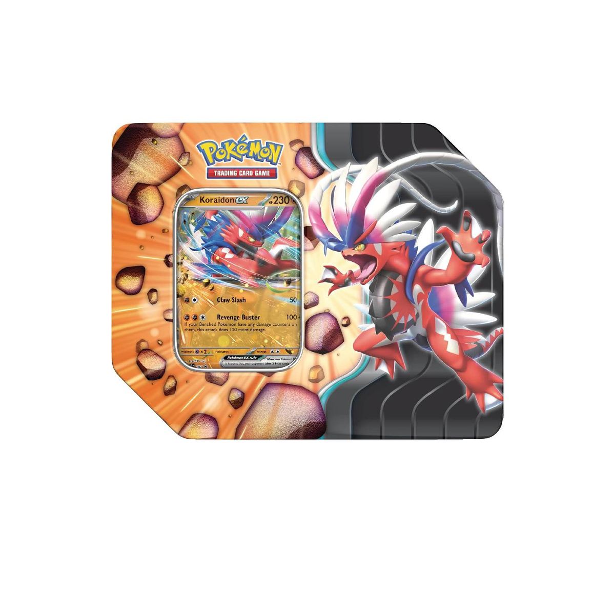 POKEMON - Pokemon TCG Slashing Legends Tin Koraidon Ingles