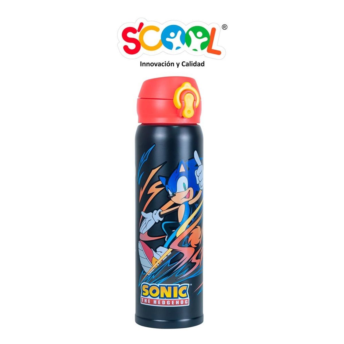 GENERICO - Botella Térmica Scool Sonic Acero Inoxidable 420 ml