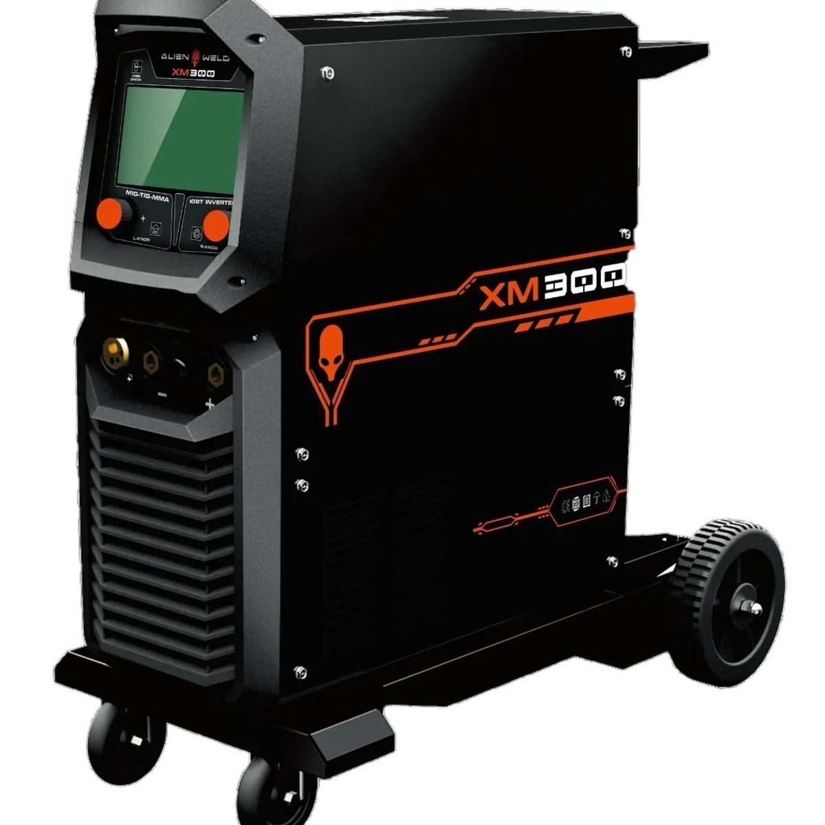 ALIENWELD - MÁQUINA DE SOLDAR XM-300 ALIENWELD 300A + CARETA FOTOSENSIBLE