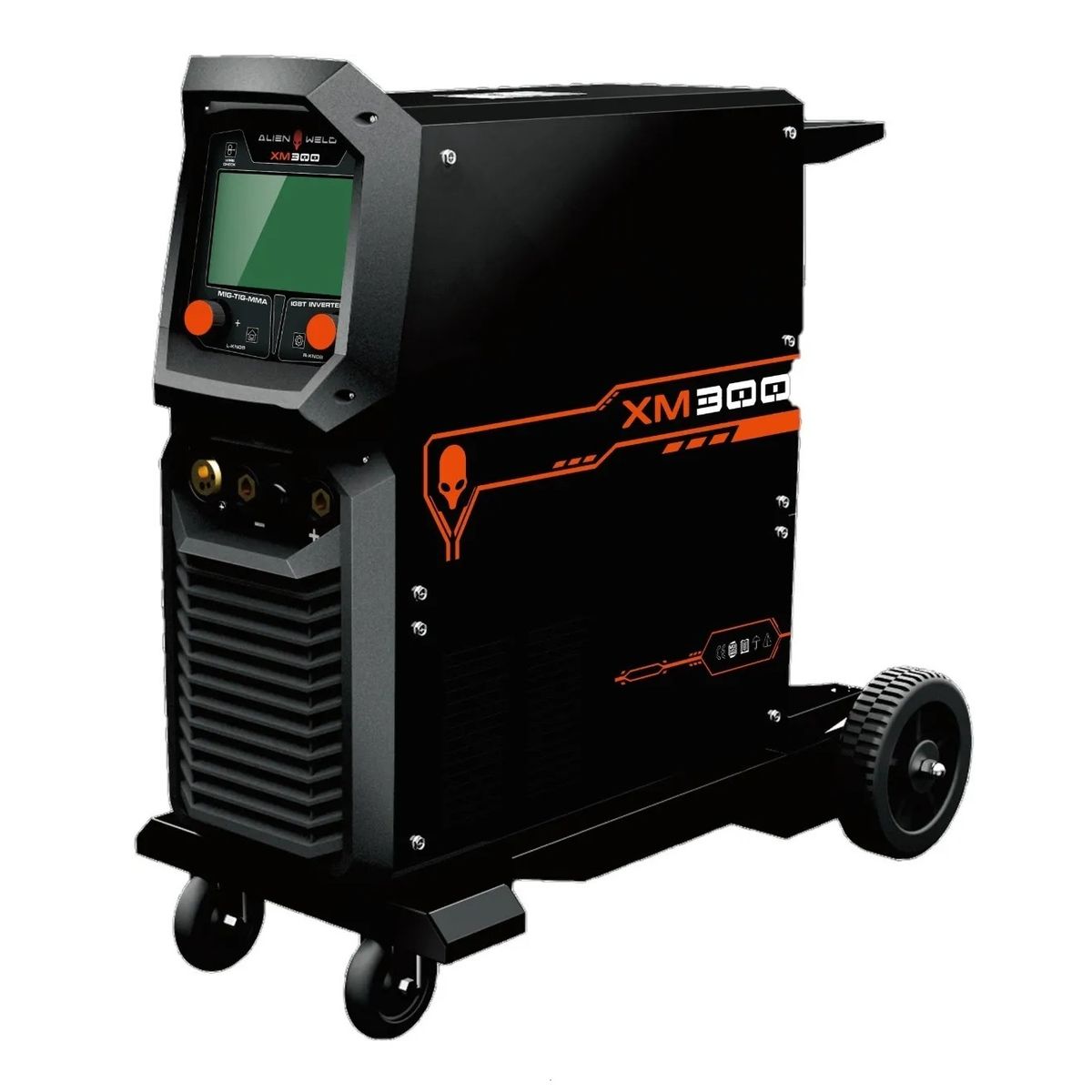 ALIENWELD - MÁQUINA DE SOLDAR XM-300 ALIENWELD 300A + CARETA FOTOSENSIBLE