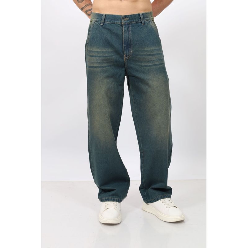 QH - PANTALÓN BAGGY LAVADO OXIDO II PARA HOMBRE