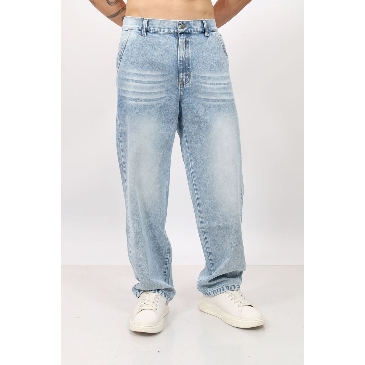 QH - PANTALÓN BAGGY LAVADO OXIDO II PARA HOMBRE