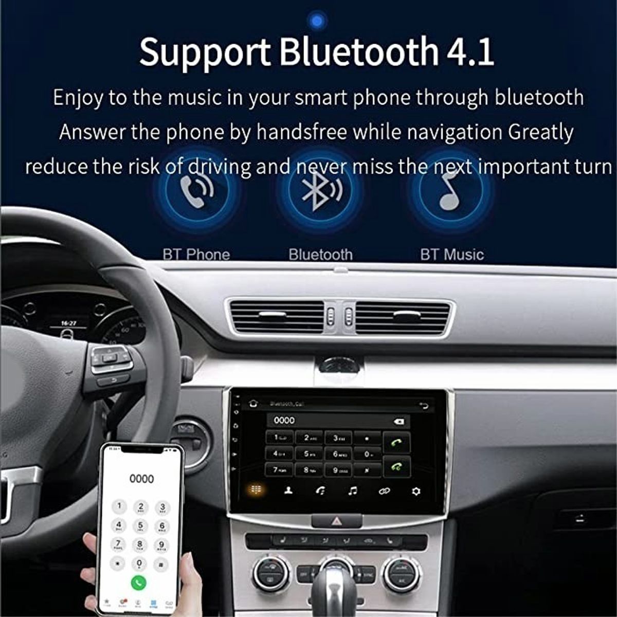 U BUY - Radio Android 101 Gps Mirror Link Wifi Usb 2 Din 9 Pulgadas