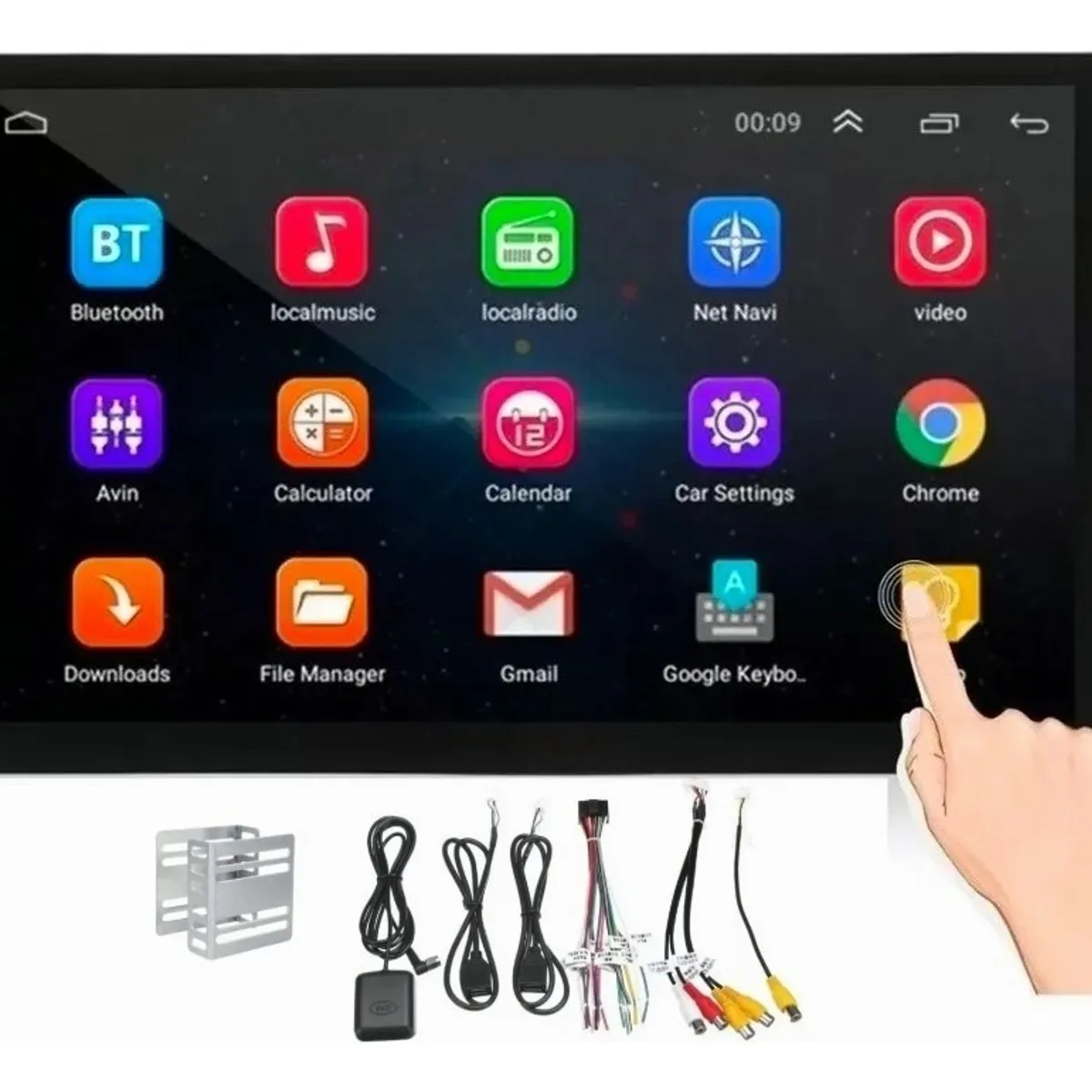 U BUY - Radio Android 81 Gps  Mirror Link Wifi Usb 2 Din 9 Pulgadas