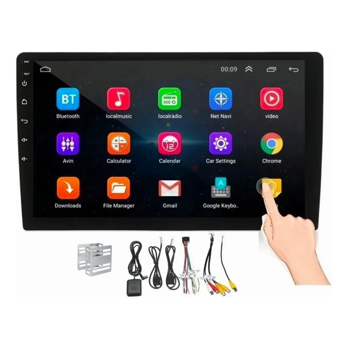 U BUY - Radio Android 81 Gps  Mirror Link Wifi Usb 2 Din 9 Pulgadas