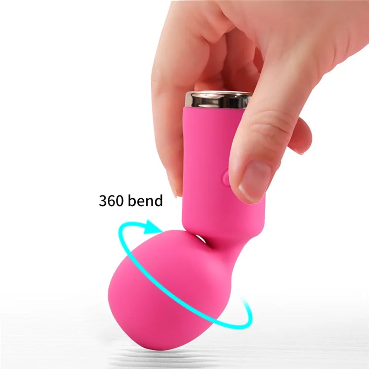 GENERICO - Mini vibrador varita - Rosado