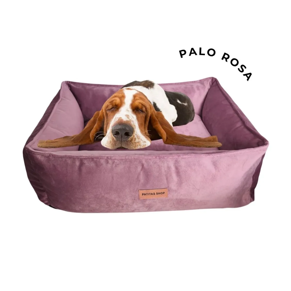 GENERICO - Cama Abrigadora Reversible de Felpa para Mascotas XL Rosa