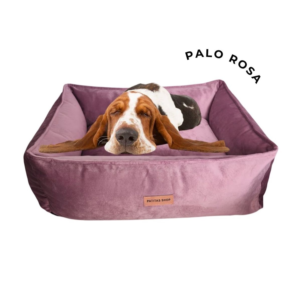 GENERICO - Cama Abrigadora Reversible de Felpa para Mascotas XL Rosa