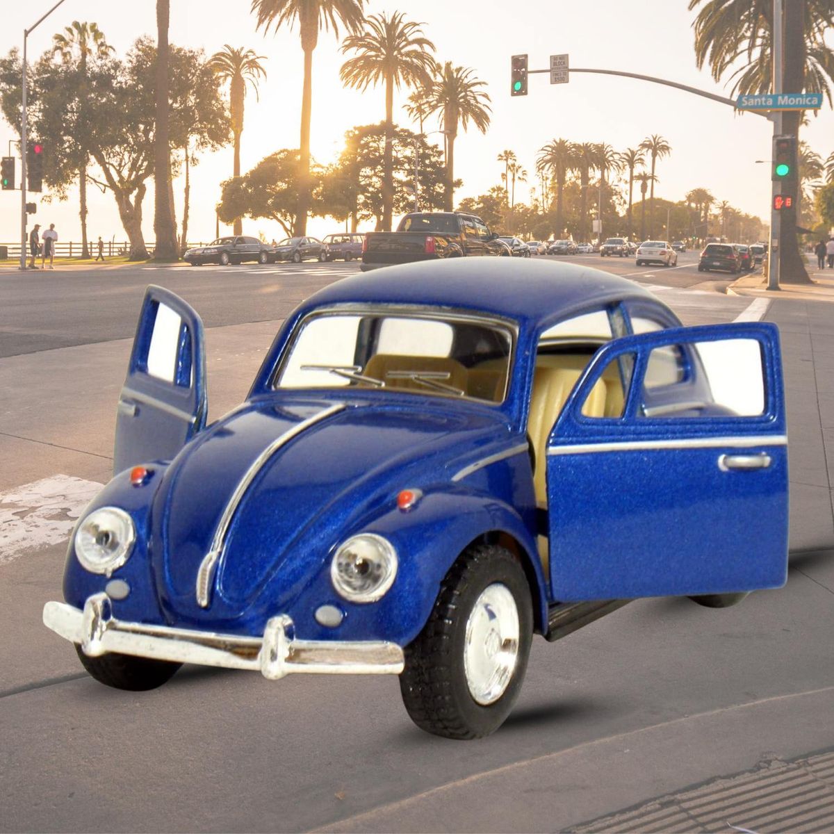 GENERICO - Auto De Colección VOLSKWANGEN ESCARABAJO Azul oscuro