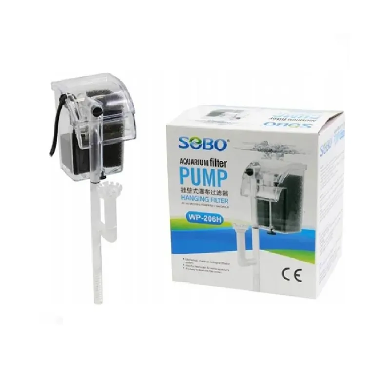 SOBO - Filtro tipo mochila para peceras y acuarios SOBO WP-206H