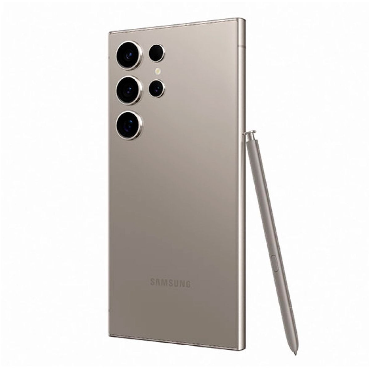 SAMSUNG - Samsung Galaxy S24 Ultra 5G 256 GB 12 GB RAM Titanium Gray