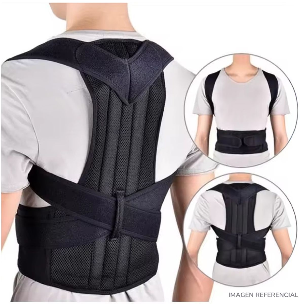 INSPIRA - Faja Corrector de Postura para Espalda Unisex