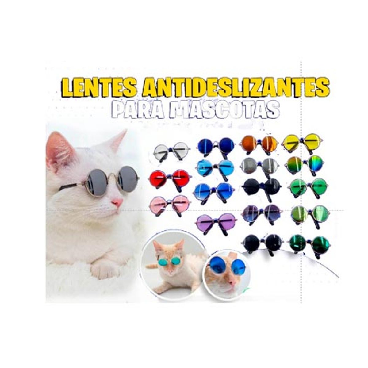 LENTES ANTIDESLIZANTE PARA MASCOTA, marca GENERICO - Foto Principal