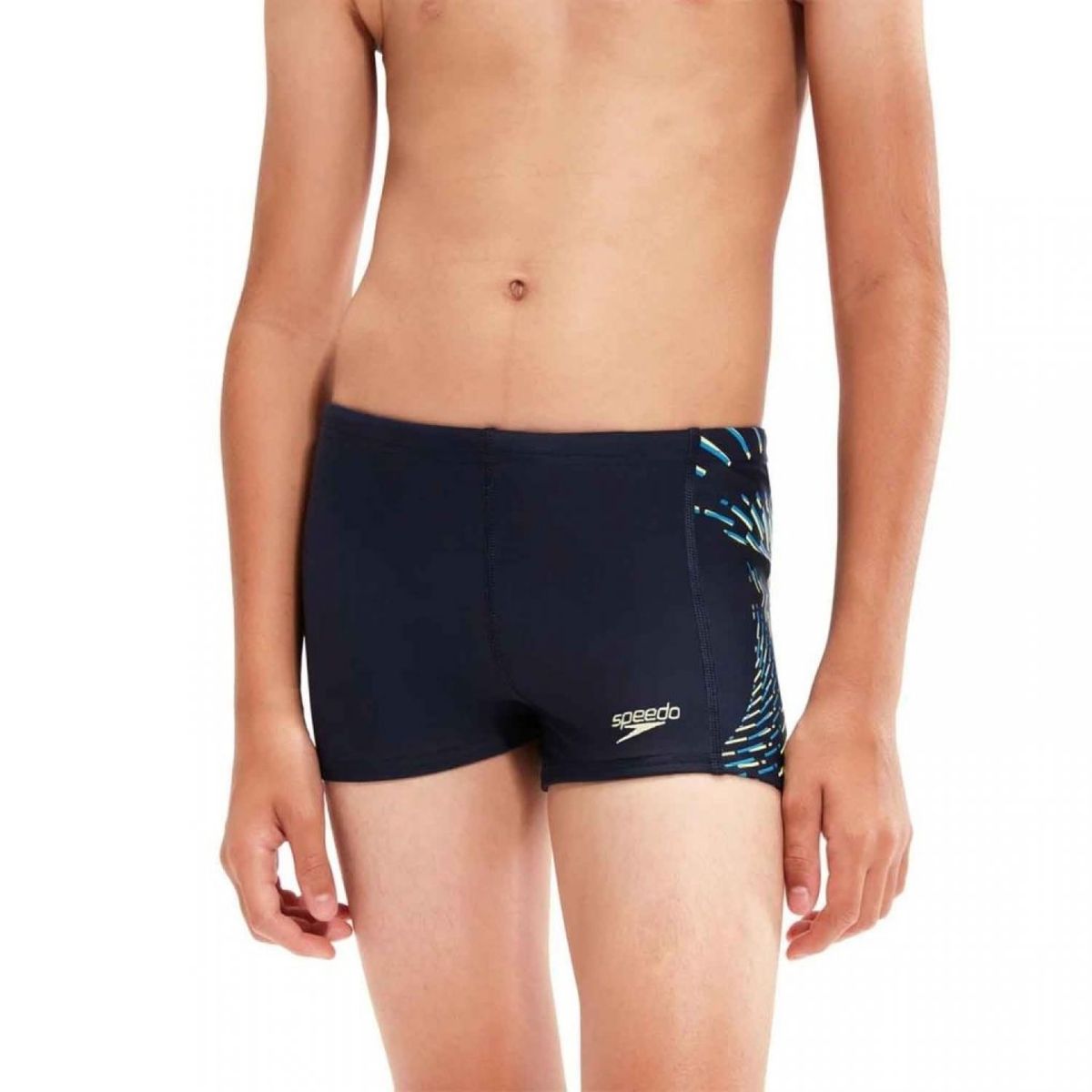 SPEEDO - Traje de Baño Niño Speedo Plastisol Placement AquiaShort NavyGreen