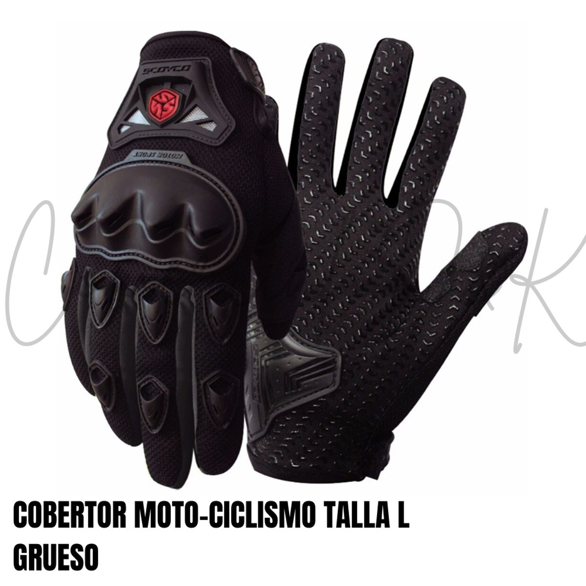 SCOYCO - GUANTES SCOYCO MC29 NEGRO L MOTO-CICLISMO