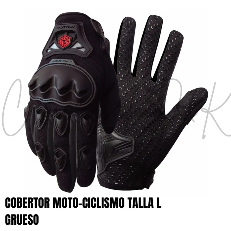 SCOYCO - GUANTES SCOYCO MC29 NEGRO L MOTO-CICLISMO