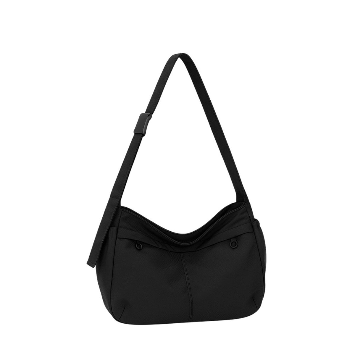 GENERICO - Bolso Bandolera Estilo Urbano Negro