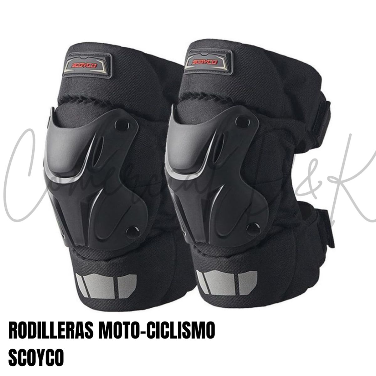 SCOYCO - RODILLERAS SCOYCO K15-2 MOTO-CICLISMO