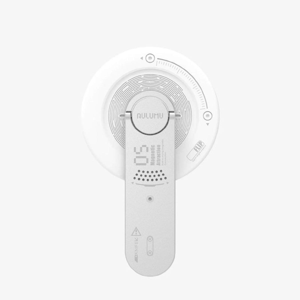 AULUMU - Parante Blanco Aulumu Kickstand Para Celular Con Magsafe