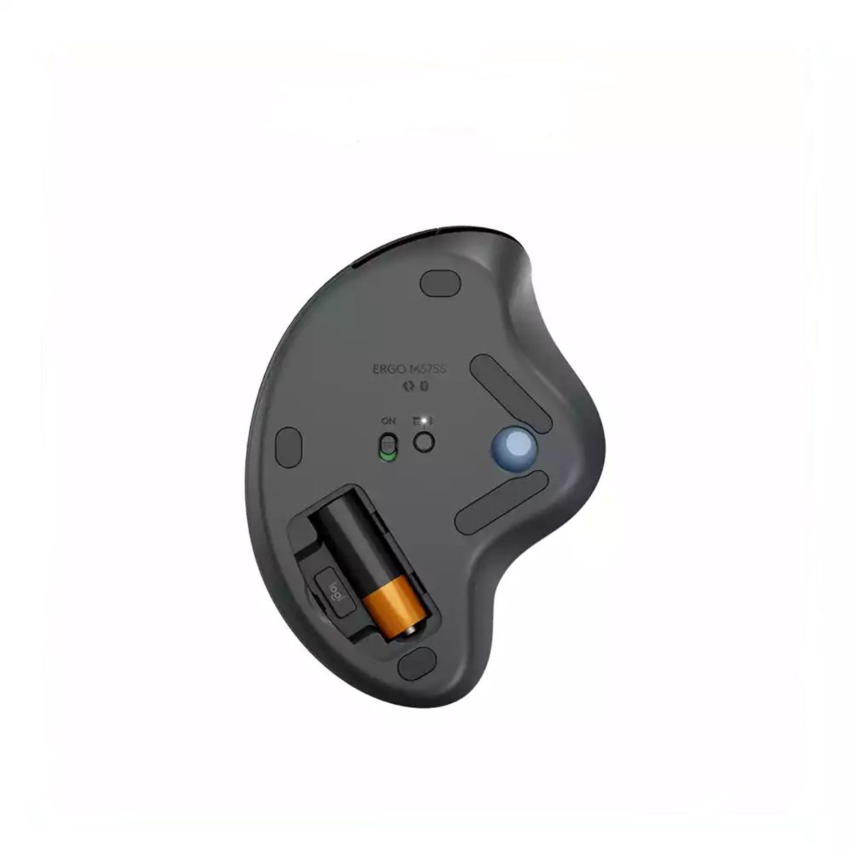 LOGITECH - Mouse Logitech Ergo M575S Trackball Negro Ergonomico Bluetooth