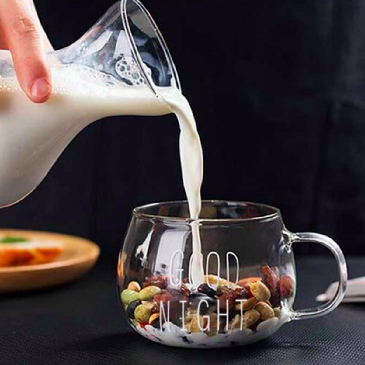 GENERICO - SET 4 TAZAS GOOD NIGHT 350ML