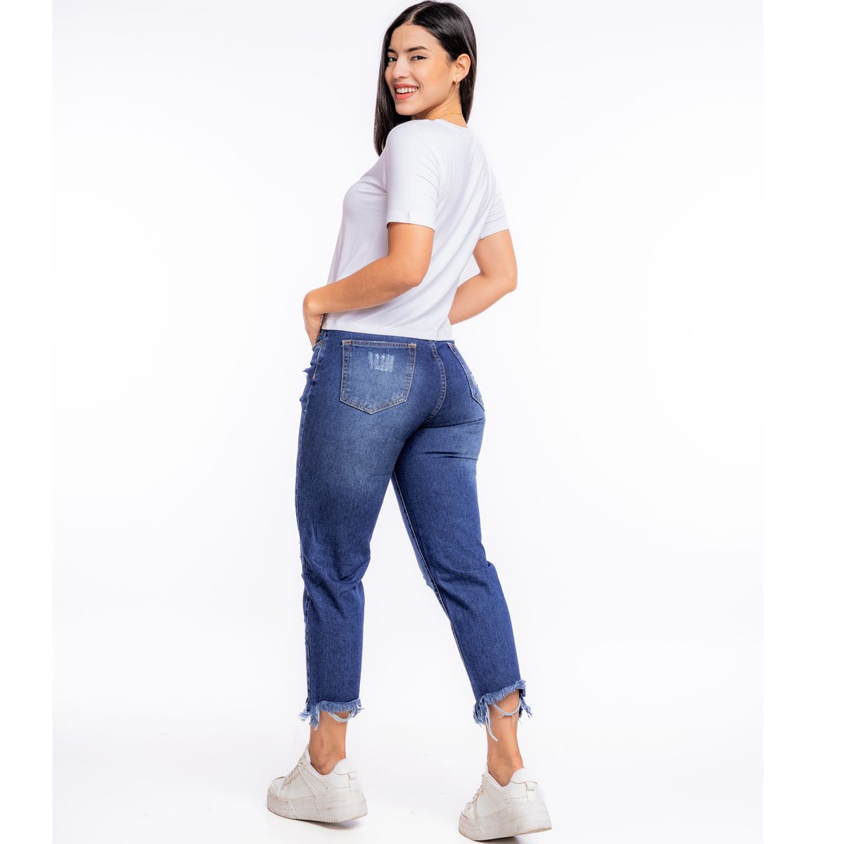 JAROLA - Pantalón Mom Destroyed Jarola Deisy