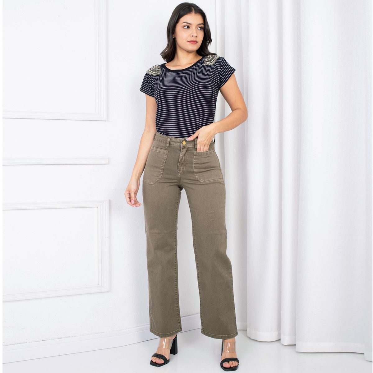 JAROLA - Pantalón Bull Denim Jarola Sandra